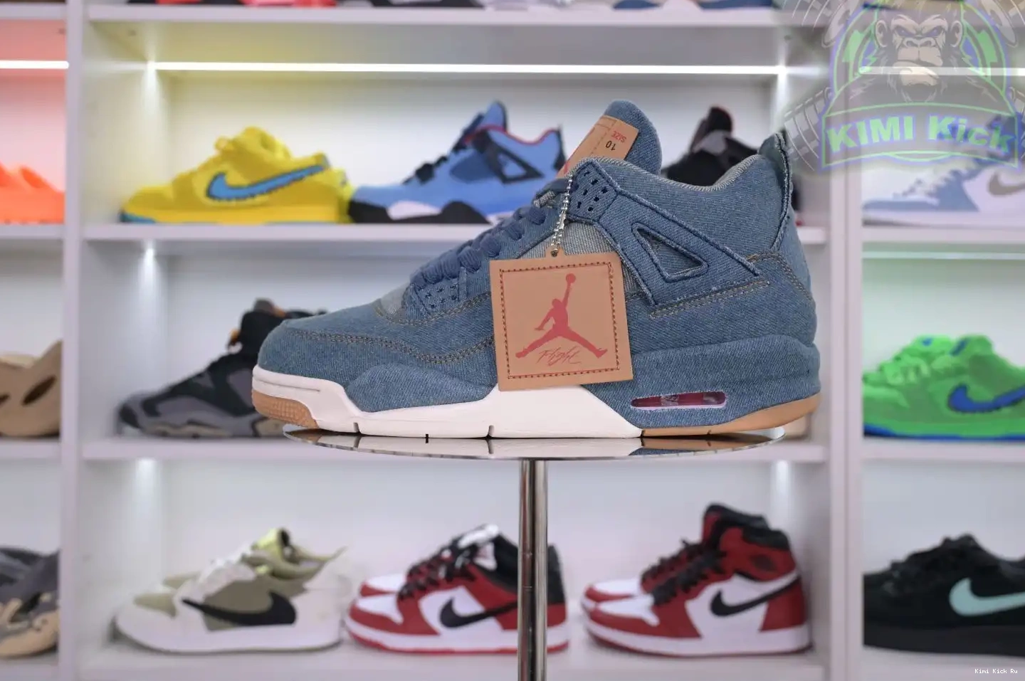 4 Kimikick Air Jordan levis Jordan denim retro 0710